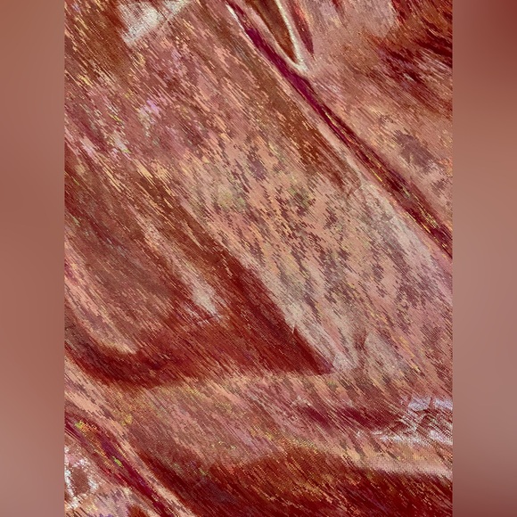 Batsheva May Dress in Pink Holographic Lamé - Picture 5 of 5